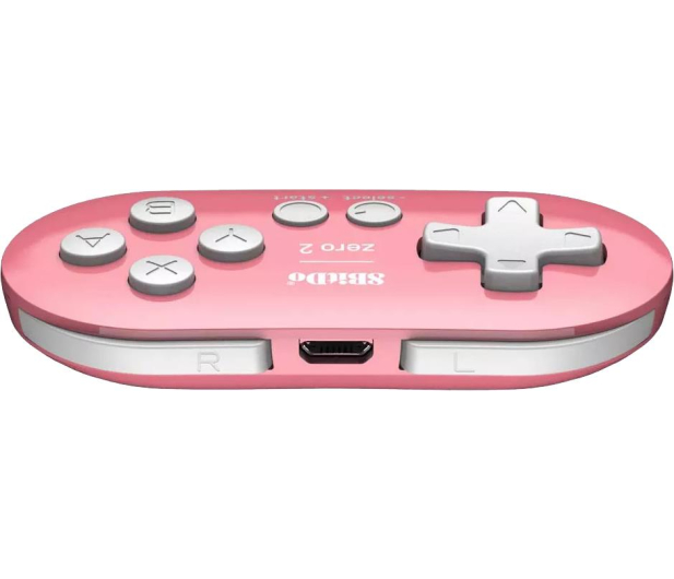 8BitDo Zero 2 Bluetooth Gamepad Mini Controller - Pink RET00220 - 1106090 - zdjęcie 2